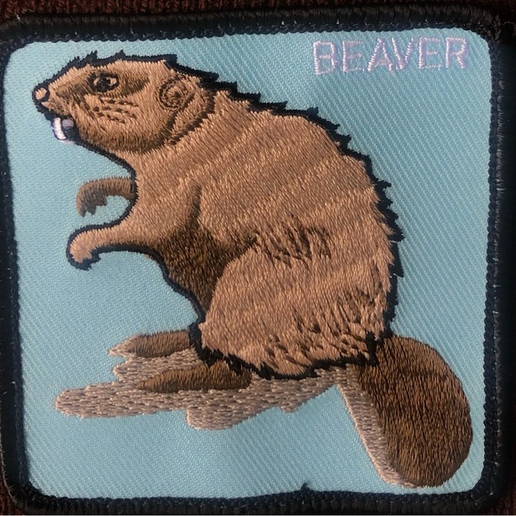 Goorin Bros Brown Beaver Patch Beanie Hat - Picture 3 of 4